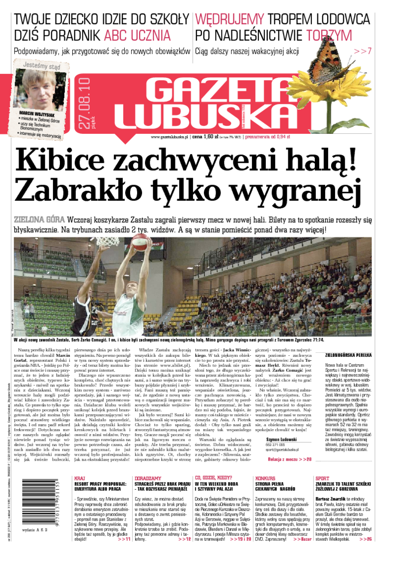 Prasa 24 Gazeta Lubuska Gazeta Online E Wydanie Internetowe Wydanie 4333