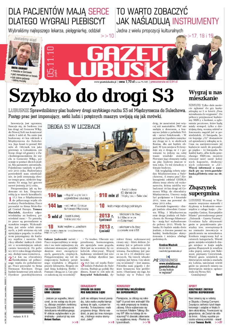 Prasa 24 Gazeta Lubuska Gazeta Online E Wydanie Internetowe Wydanie 1539