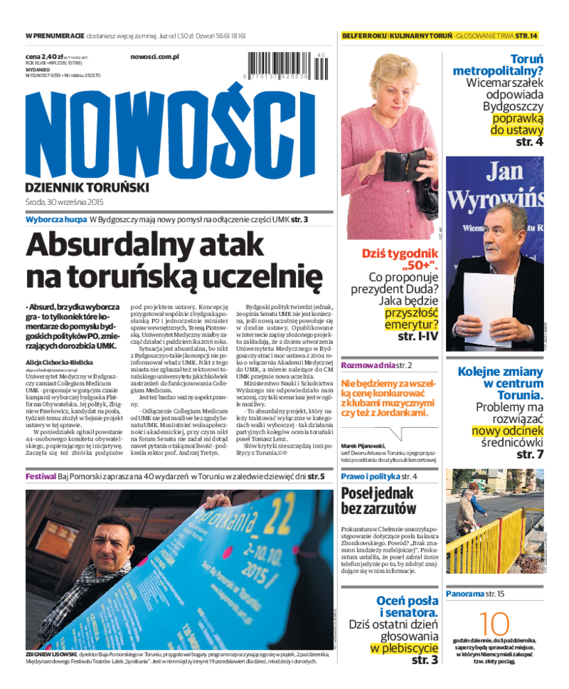 Nowości Dziennik Toruński