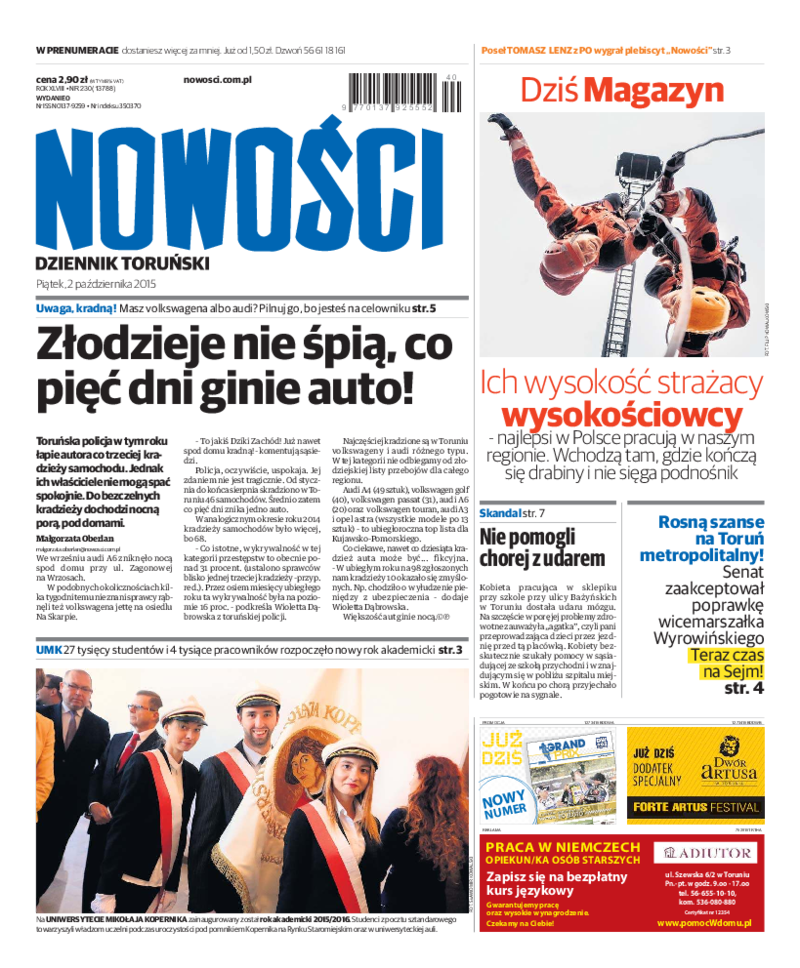 Nowości Dziennik Toruński