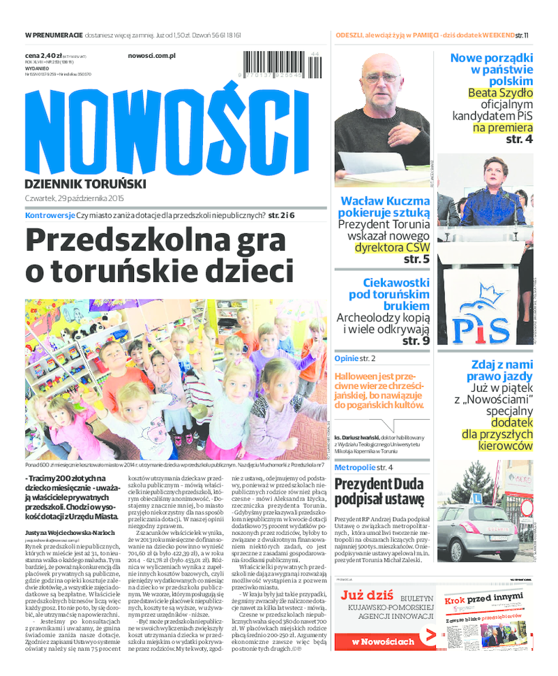 Nowości Dziennik Toruński