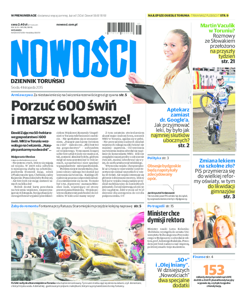 Nowości Dziennik Toruński