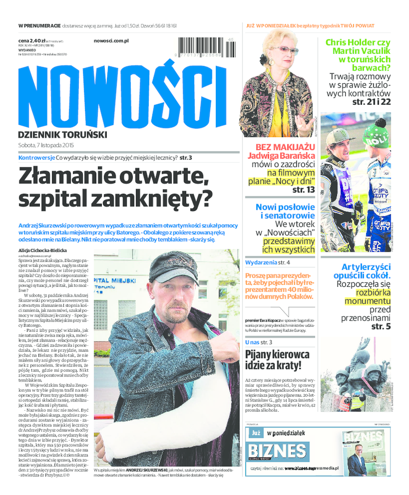 Nowości Dziennik Toruński
