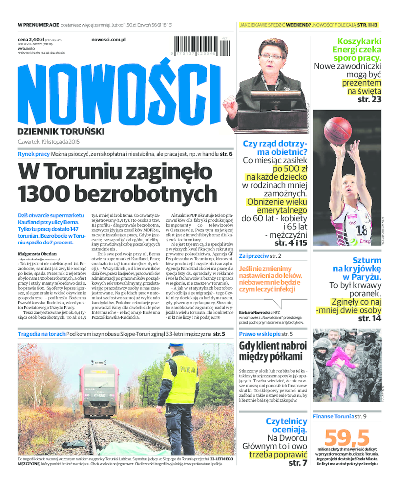Nowości Dziennik Toruński