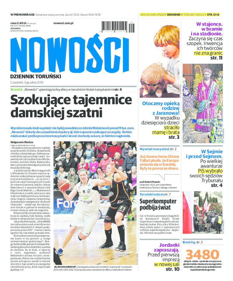 Nowości Dziennik Toruński