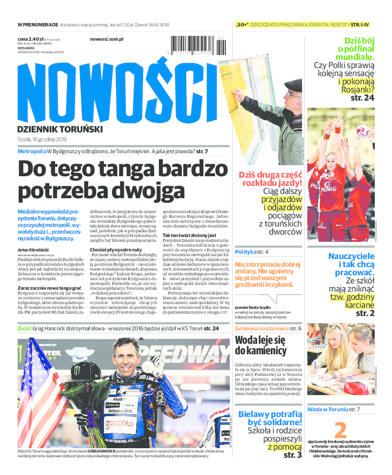 Nowości Dziennik Toruński