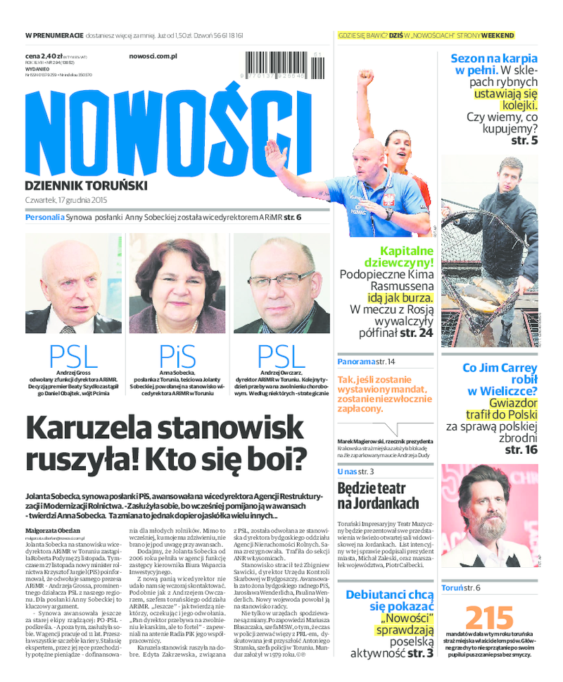 Nowości Dziennik Toruński