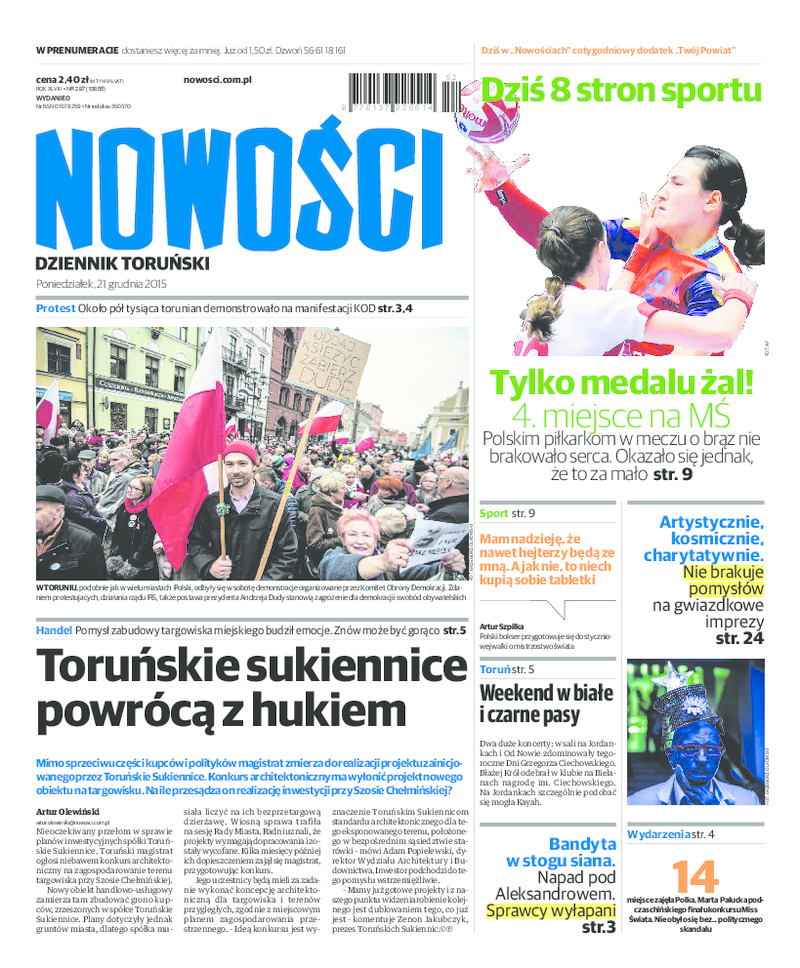 Nowości Dziennik Toruński