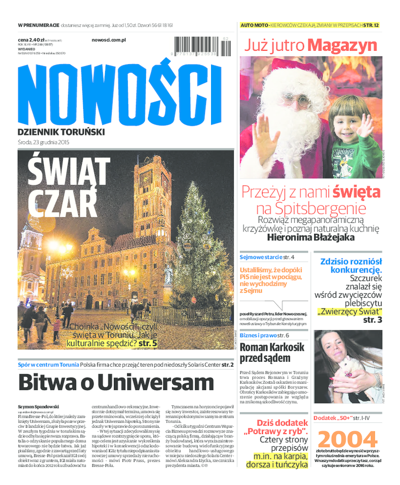 Nowości Dziennik Toruński