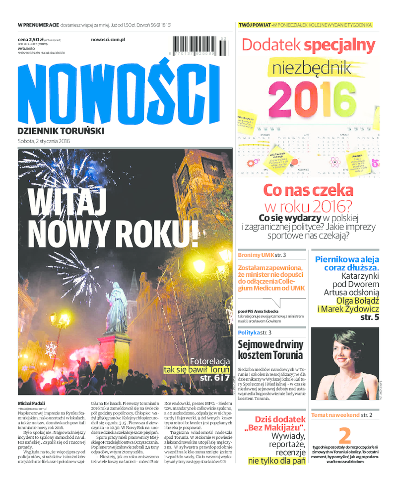 Nowości Dziennik Toruński
