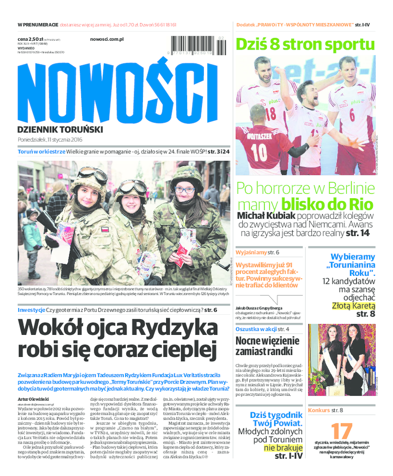 Nowości Dziennik Toruński