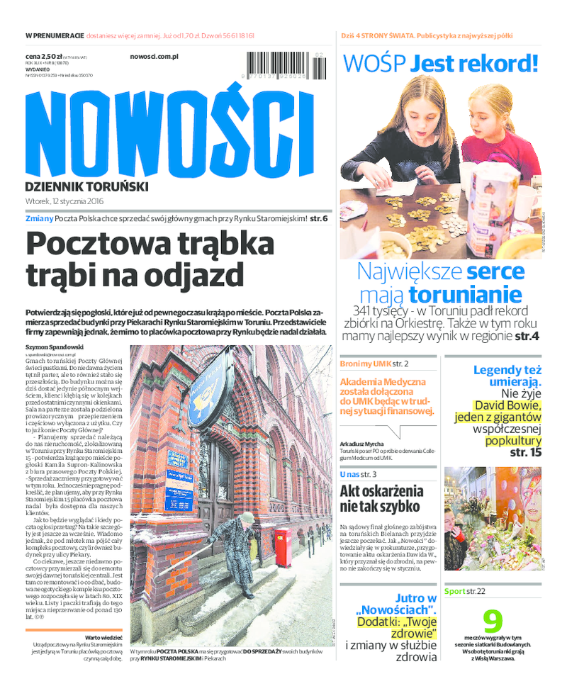 Nowości Dziennik Toruński