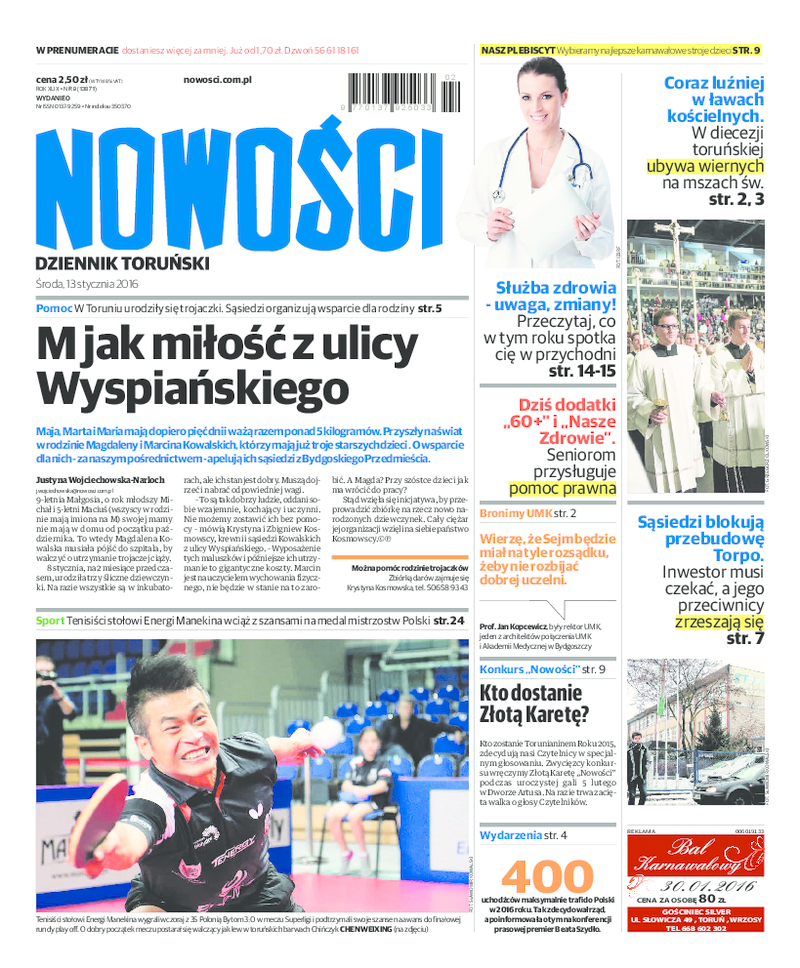 Nowości Dziennik Toruński