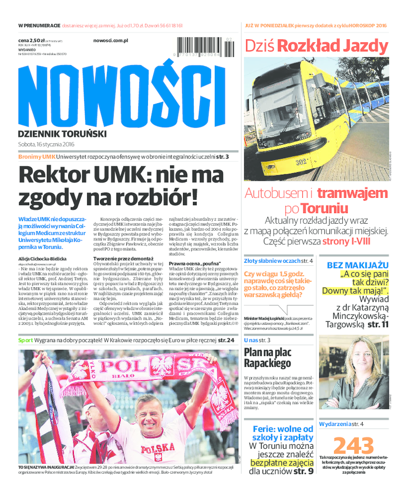Nowości Dziennik Toruński