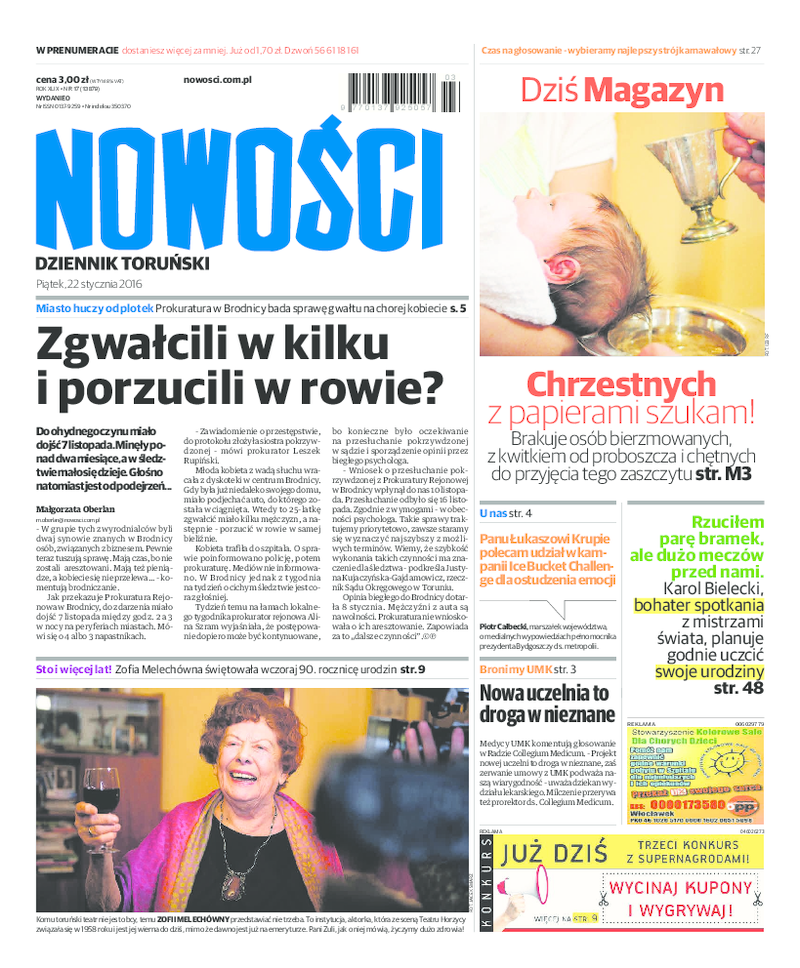 Nowości Dziennik Toruński