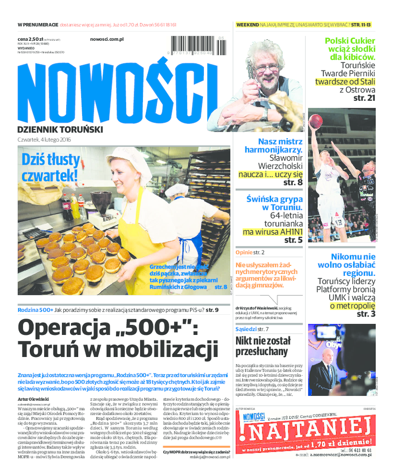Nowości Dziennik Toruński