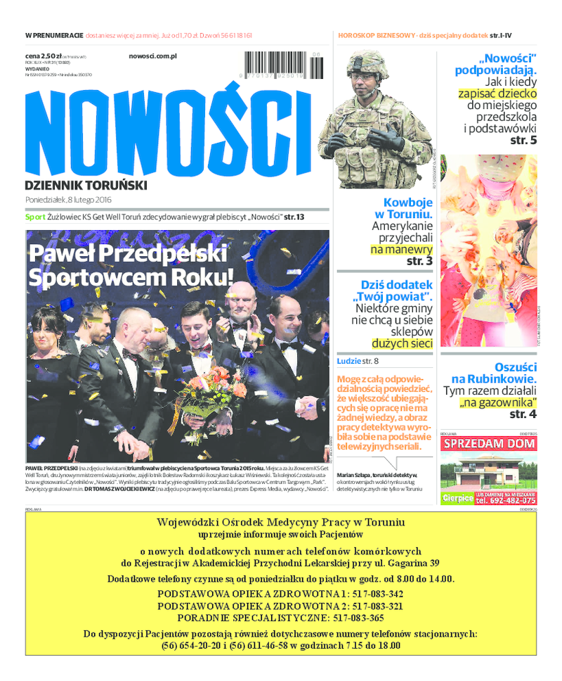 Nowości Dziennik Toruński