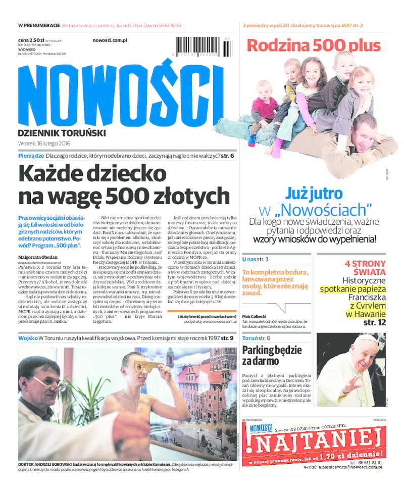 Nowości Dziennik Toruński