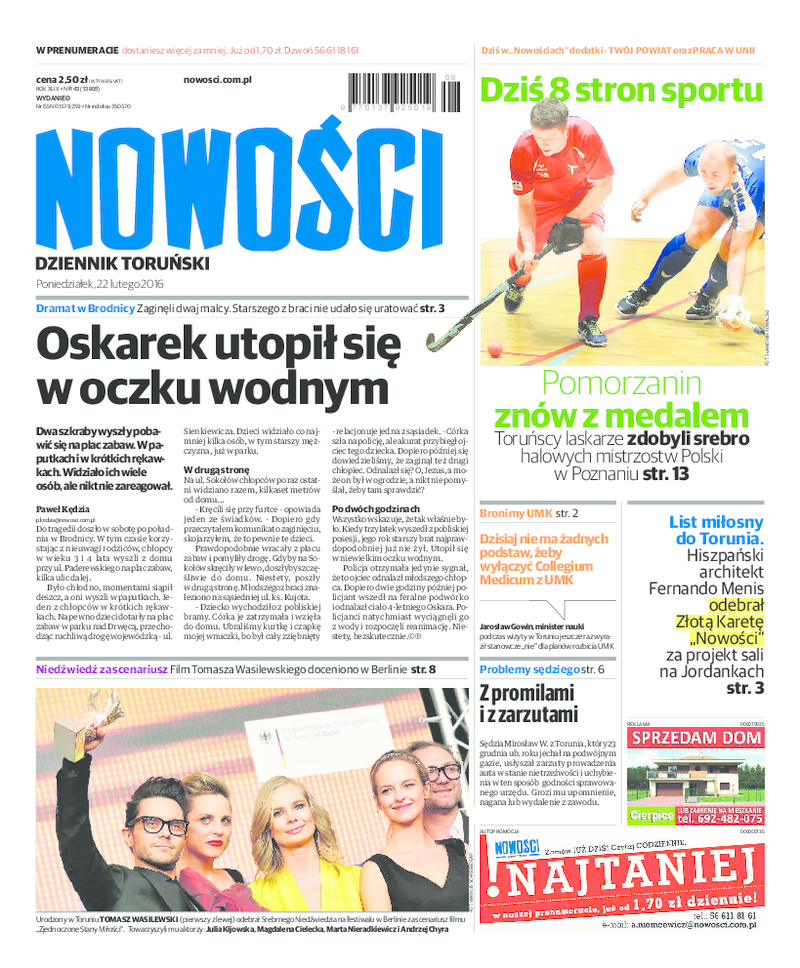 Nowości Dziennik Toruński