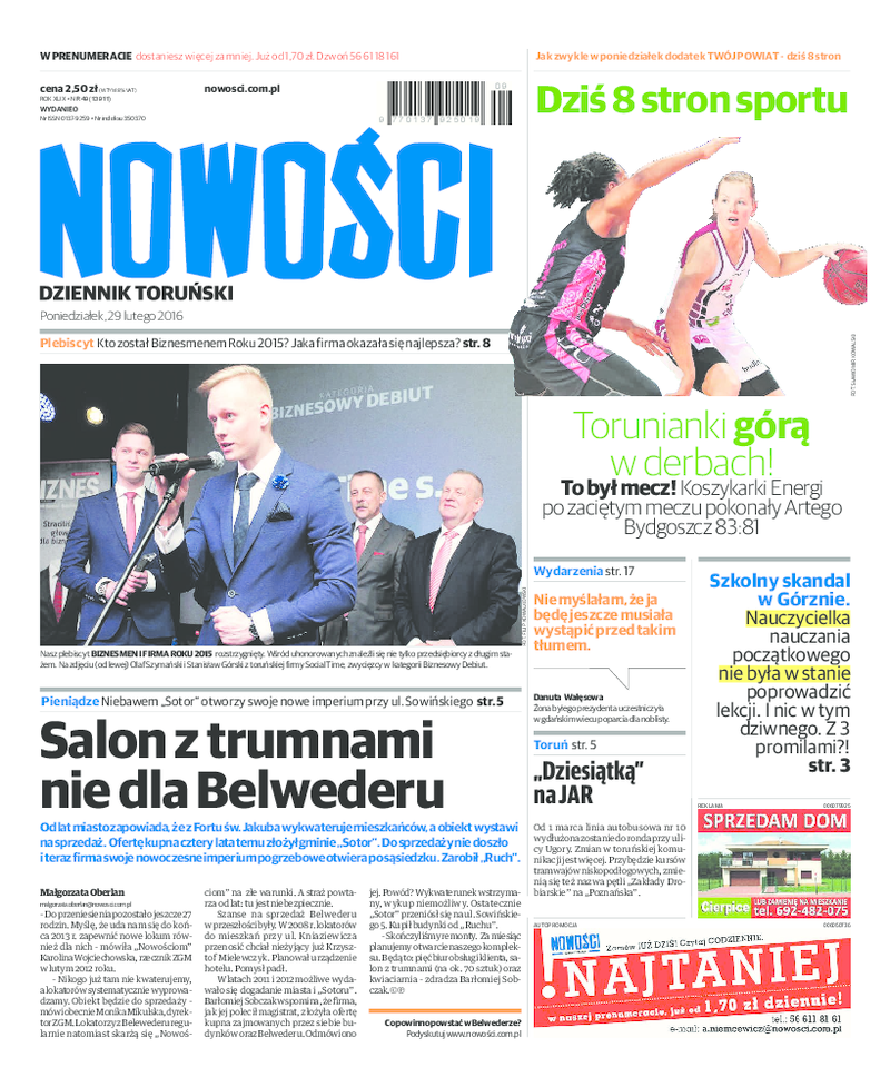 Nowości Dziennik Toruński