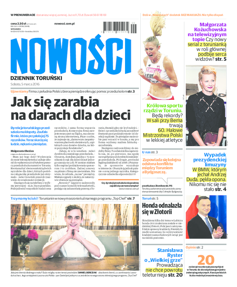 Nowości Dziennik Toruński
