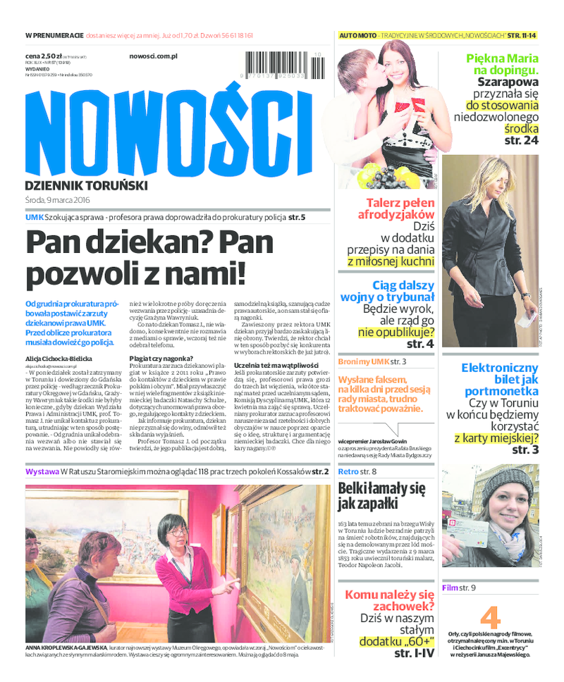 Nowości Dziennik Toruński