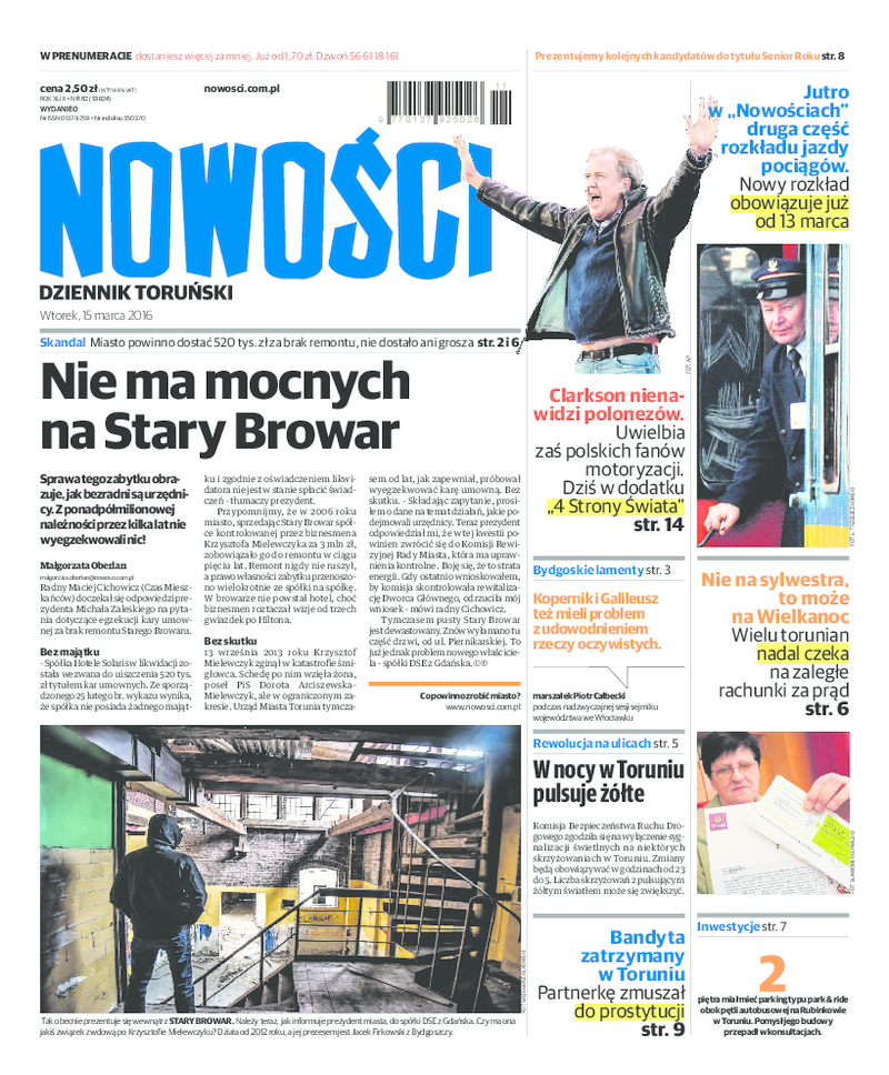 Nowości Dziennik Toruński