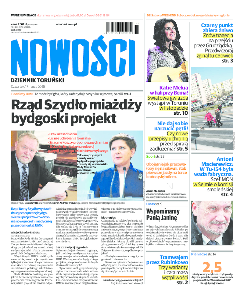 Nowości Dziennik Toruński