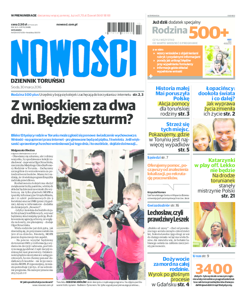 Nowości Dziennik Toruński