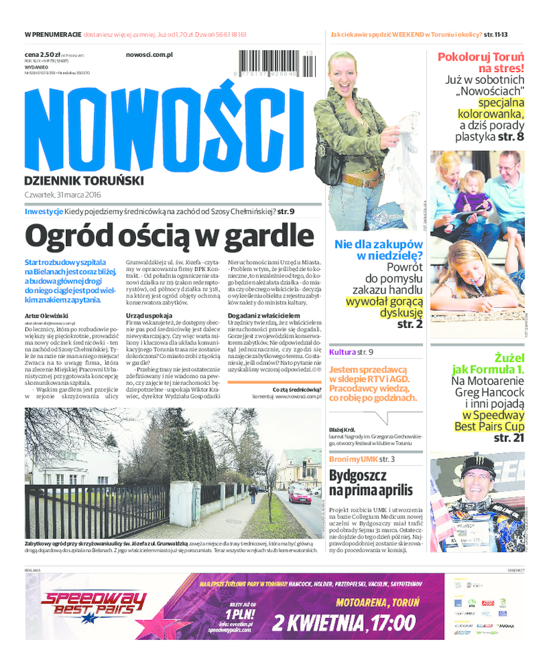 Nowości Dziennik Toruński