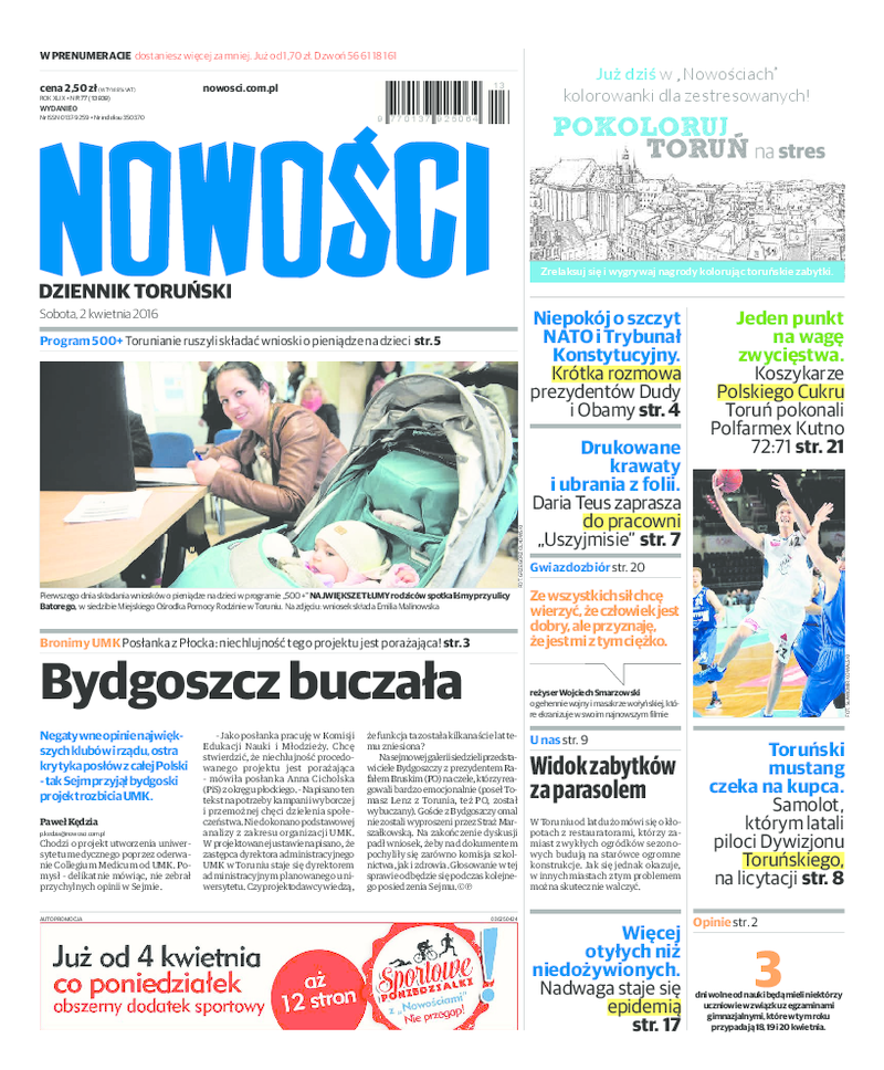 Nowości Dziennik Toruński