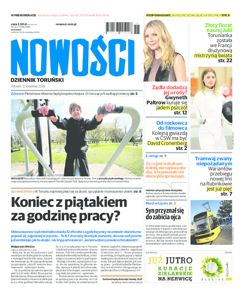 Nowości Dziennik Toruński