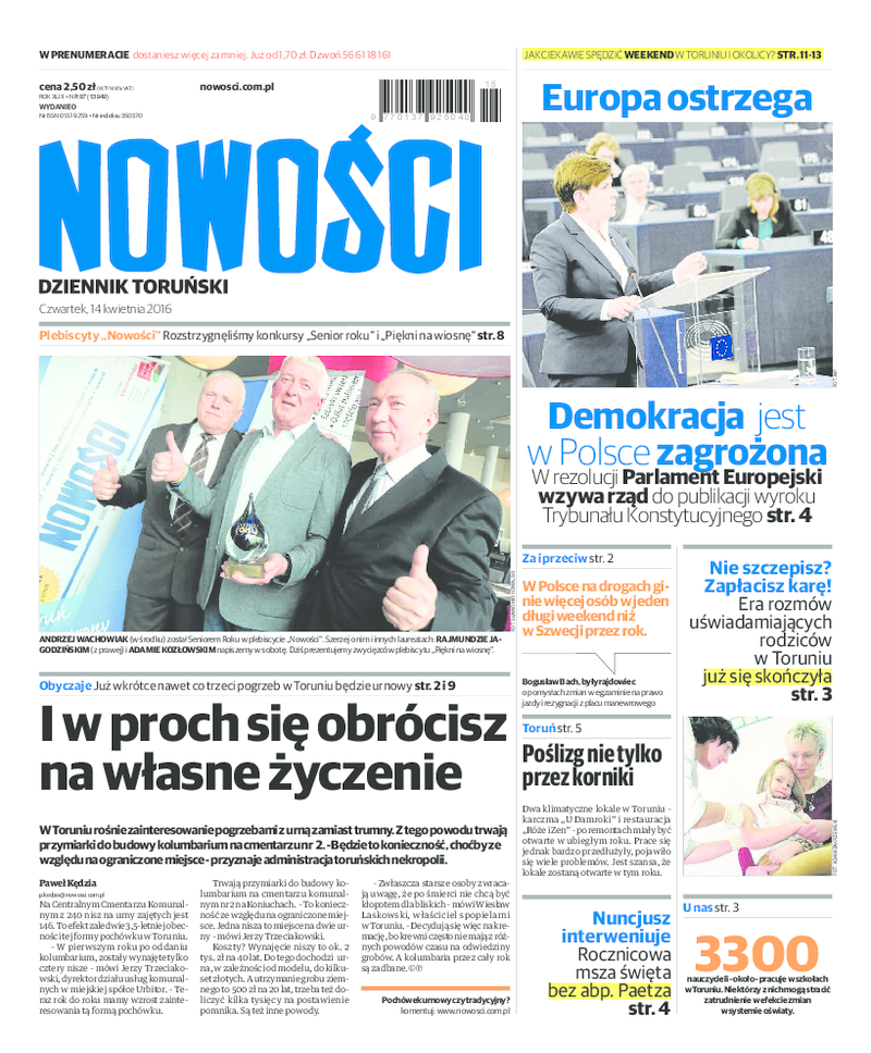 Nowości Dziennik Toruński