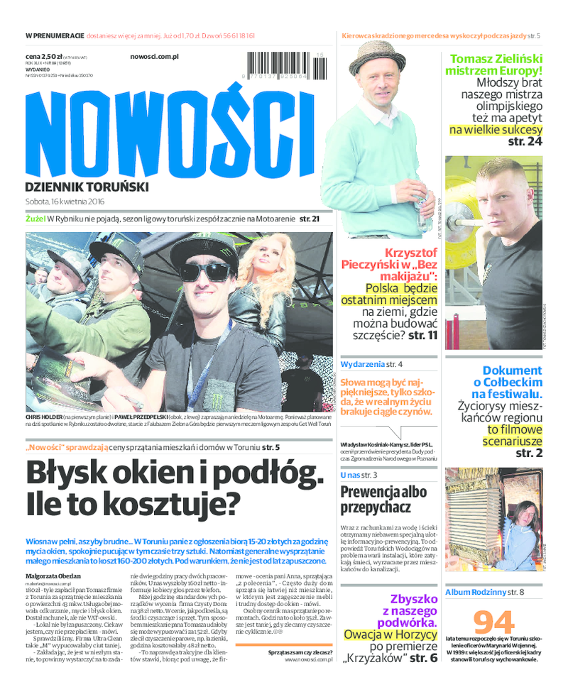 Nowości Dziennik Toruński