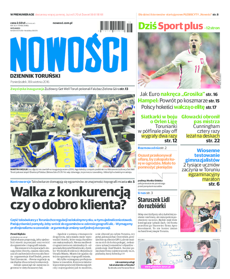 Nowości Dziennik Toruński