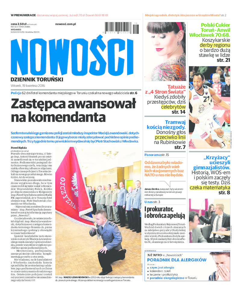 Nowości Dziennik Toruński