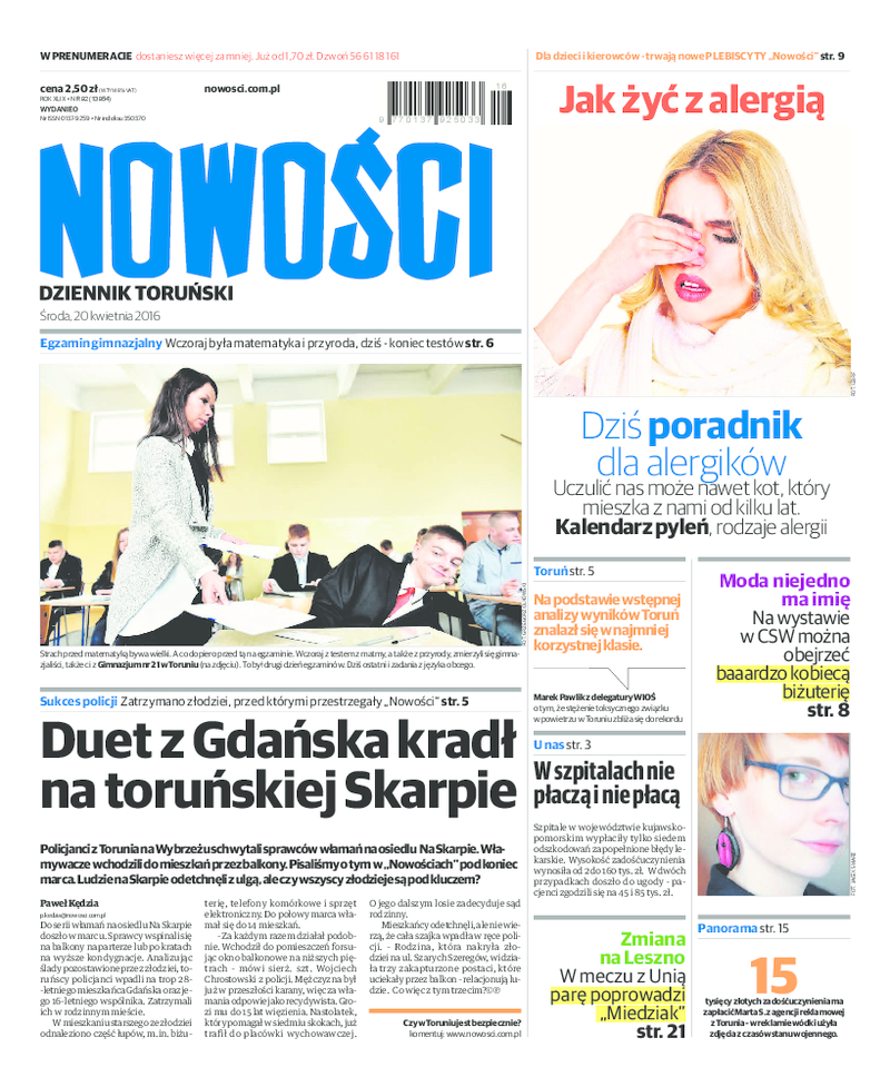 Nowości Dziennik Toruński