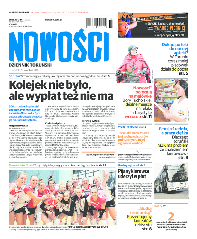 Nowości Dziennik Toruński