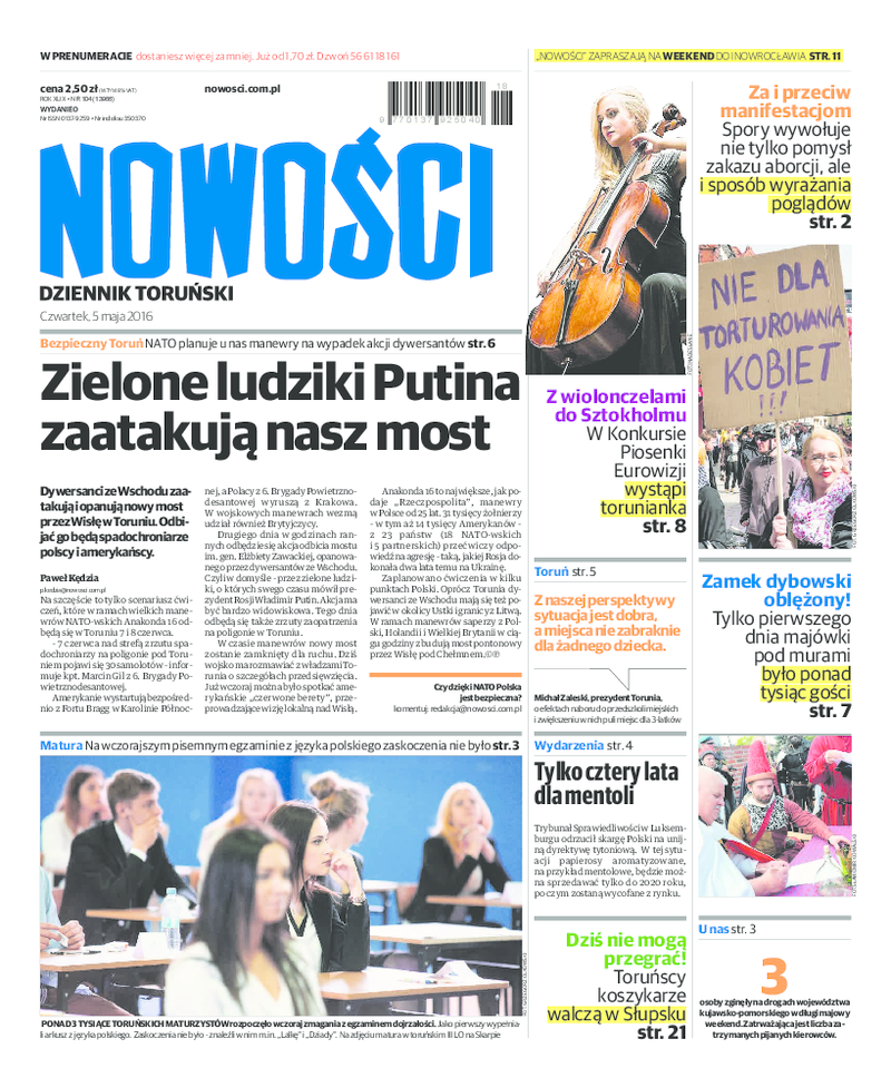 Nowości Dziennik Toruński
