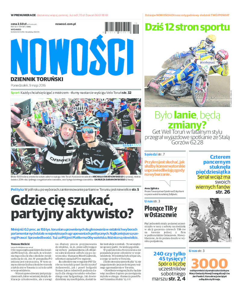 Nowości Dziennik Toruński