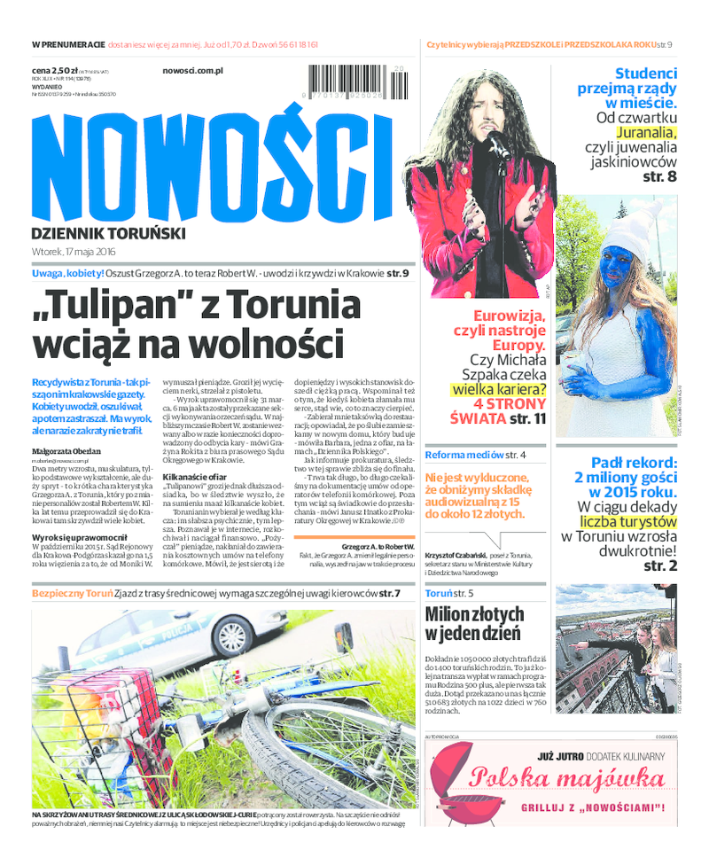 Nowości Dziennik Toruński
