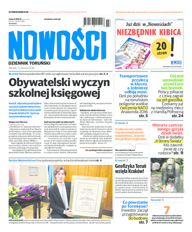 Nowości Dziennik Toruński