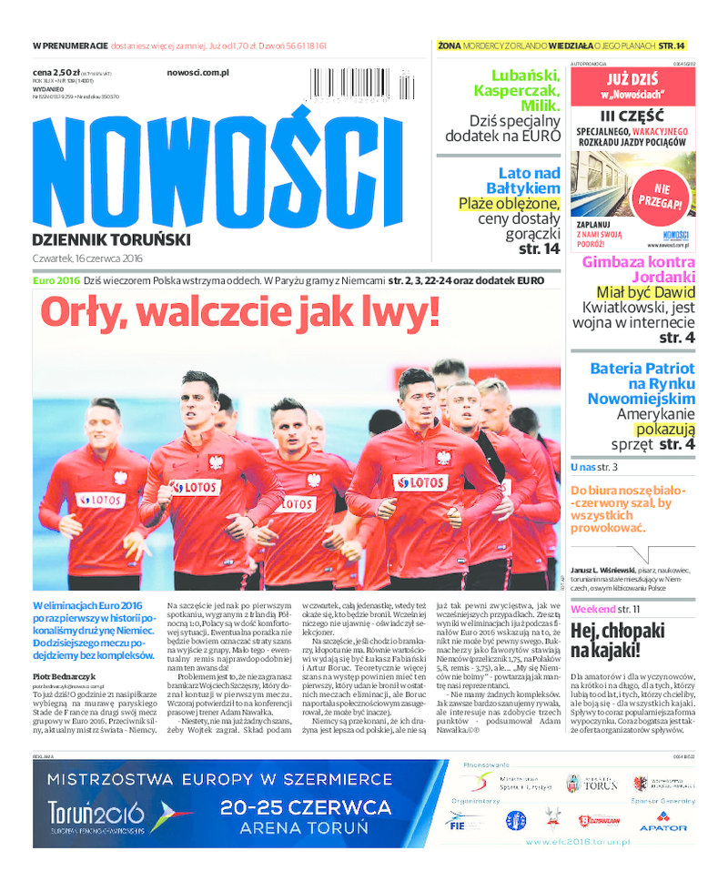 Nowości Dziennik Toruński