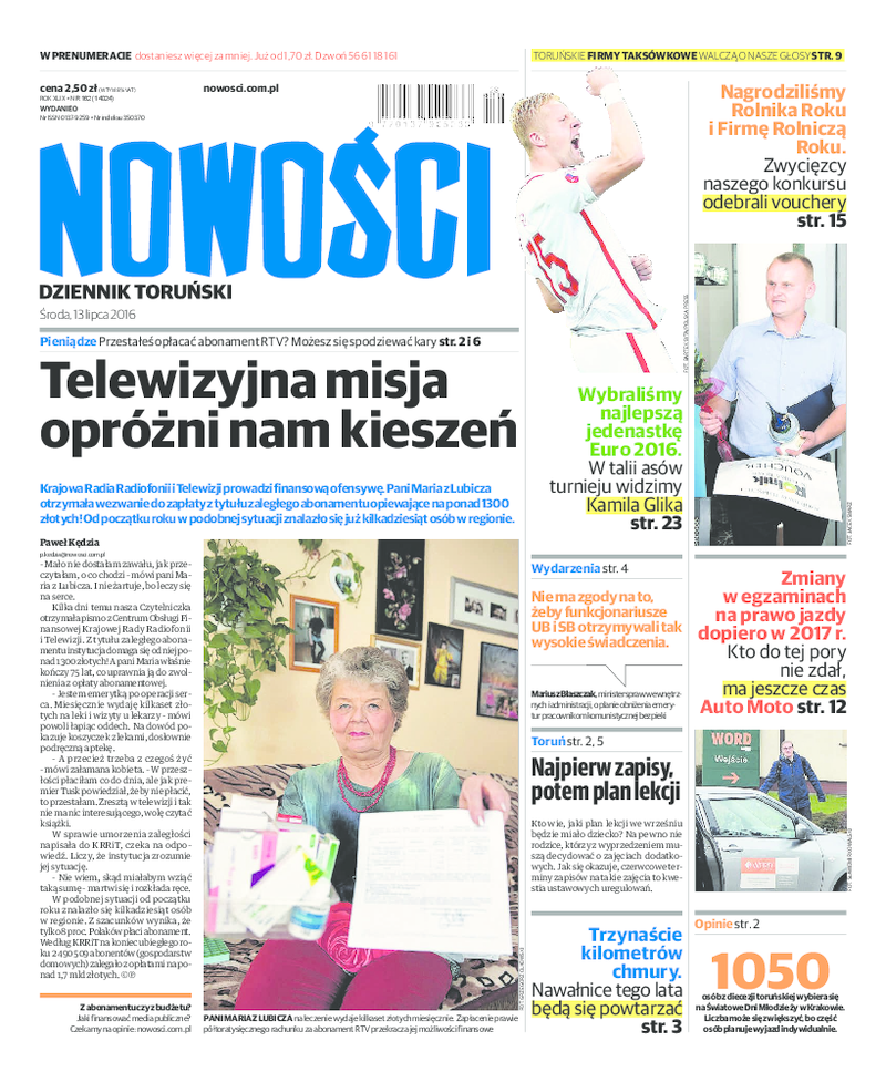 Nowości Dziennik Toruński