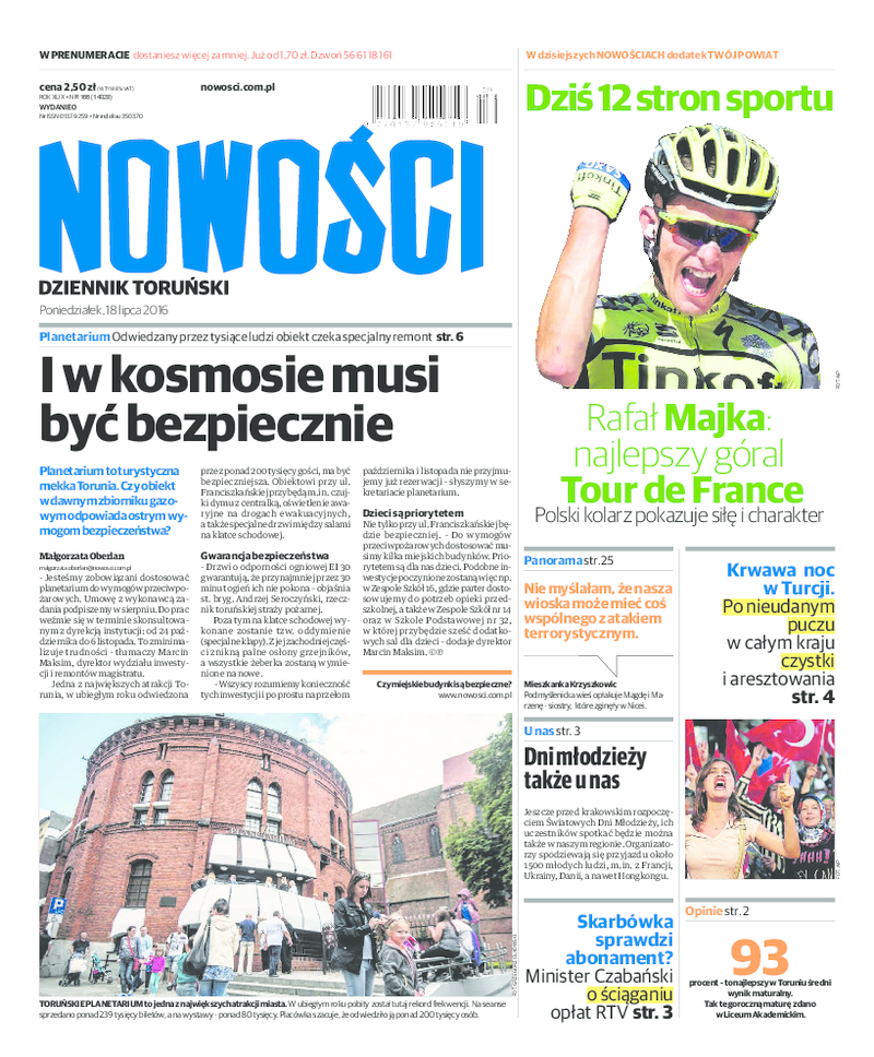 Nowości Dziennik Toruński