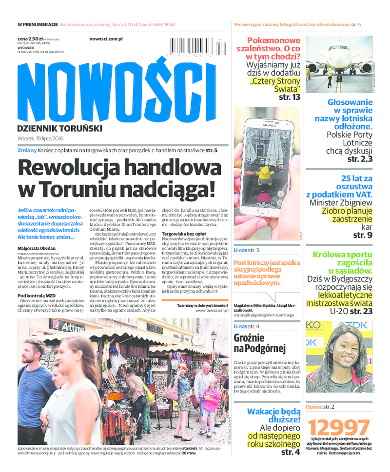 Nowości Dziennik Toruński