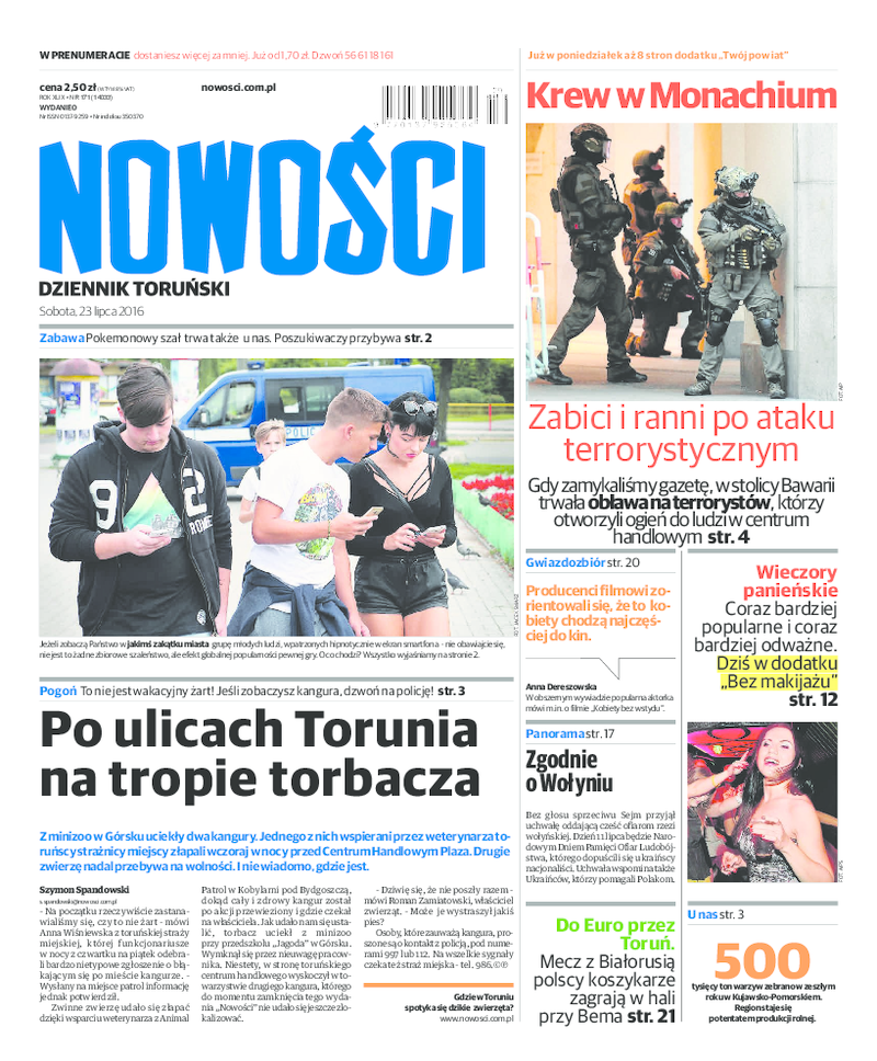 Nowości Dziennik Toruński