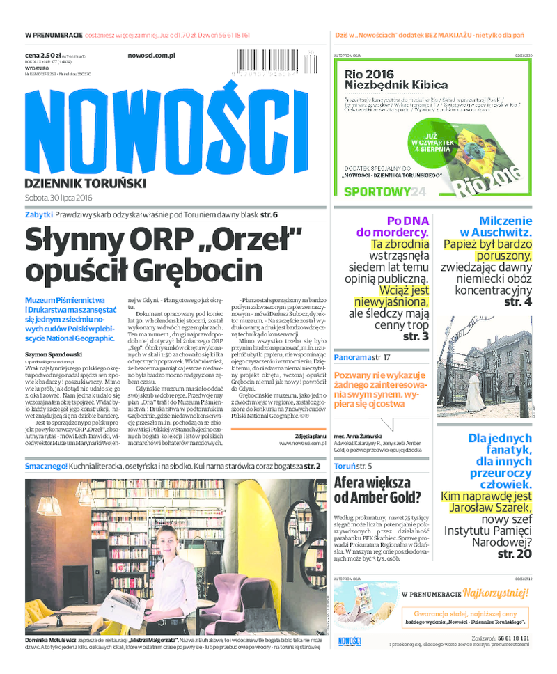 Nowości Dziennik Toruński