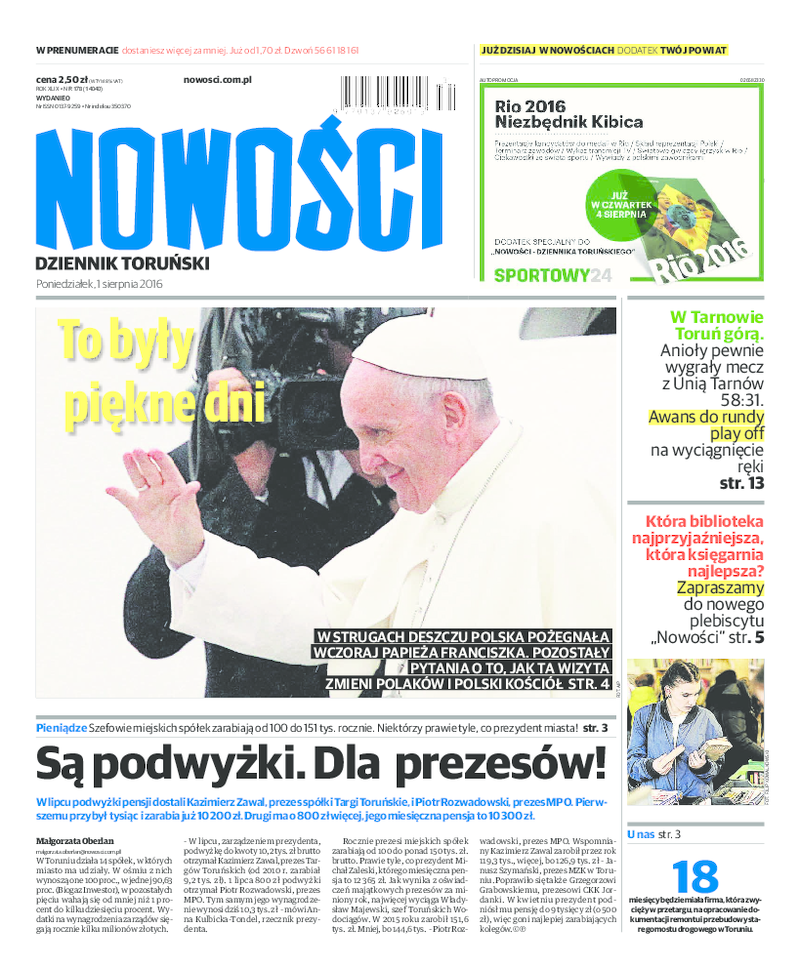 Nowości Dziennik Toruński