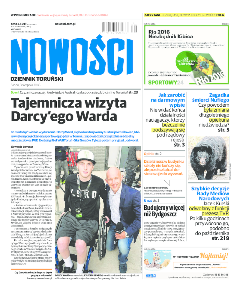 Nowości Dziennik Toruński
